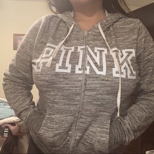 Pink Zip Up🤍